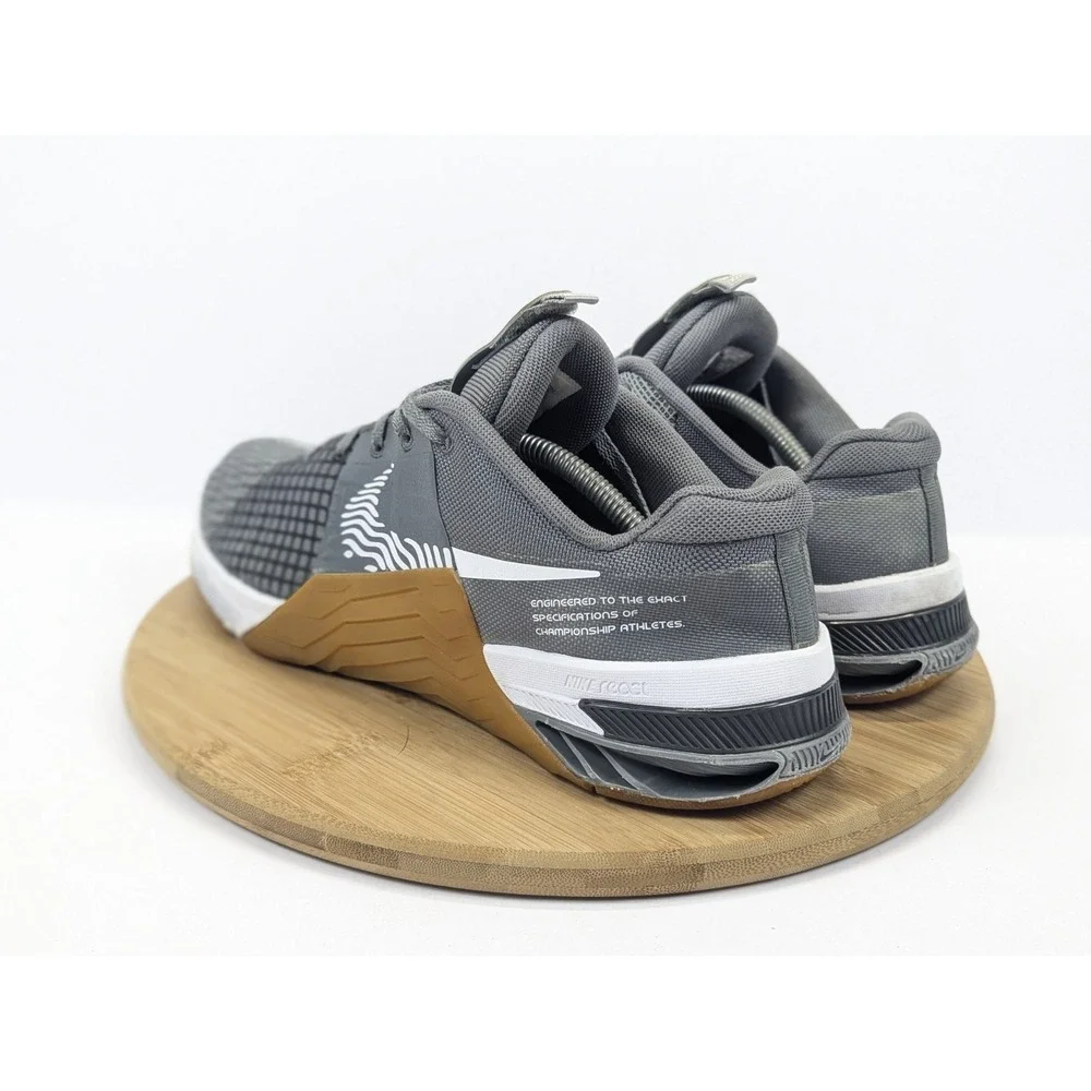Gray Gum Trainer Sneakers Gym Athletic